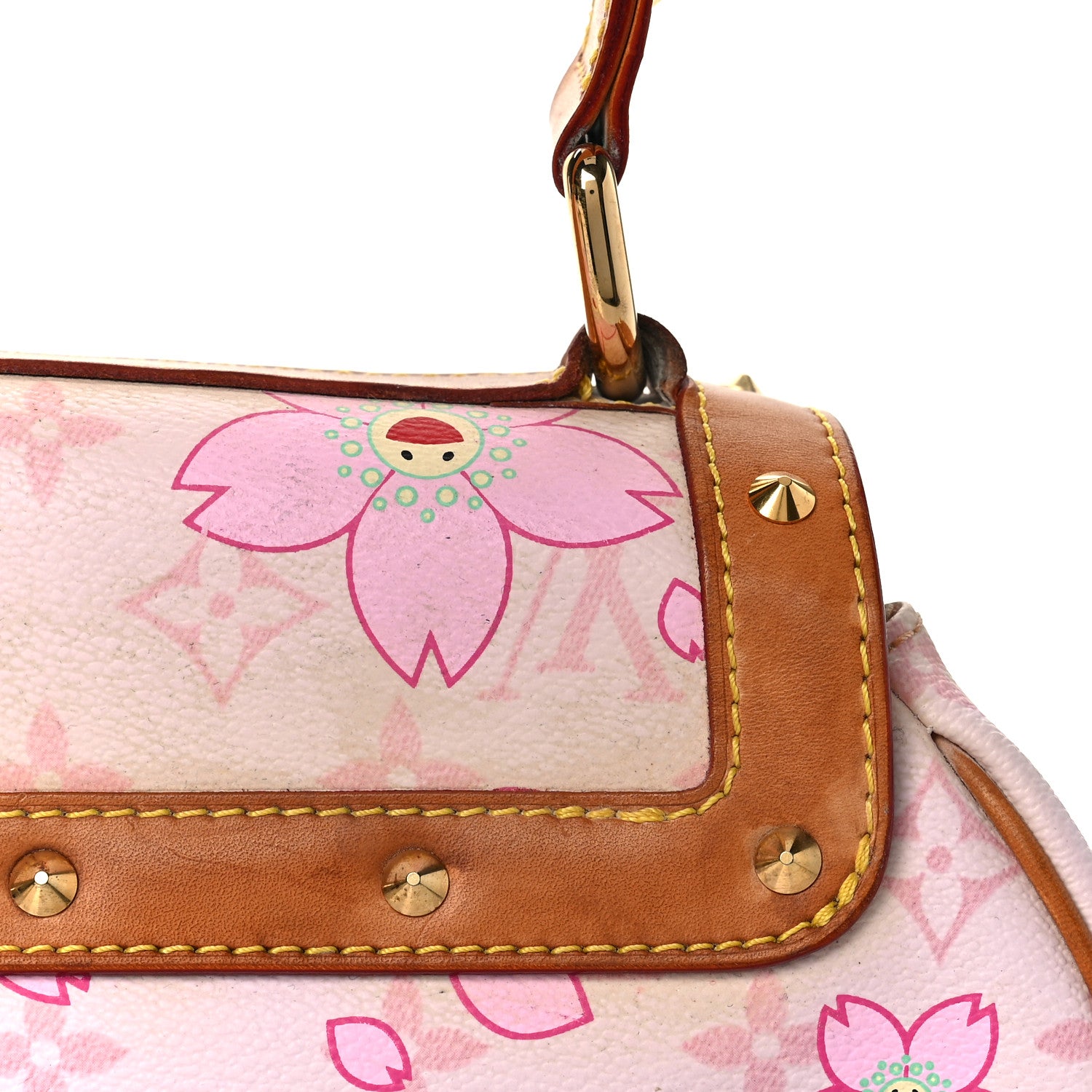 Louis Vuitton Monogram Cherry Blossom Sac Retro Pink 12 of 15