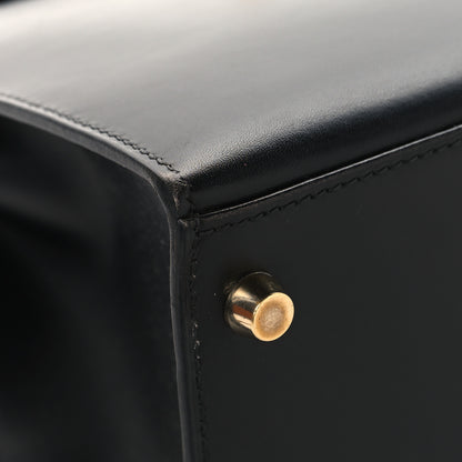 Hermes Box Kelly Sellier 28 Black 9 of 15