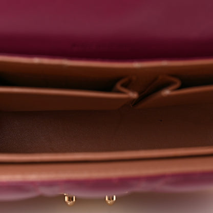 Christian Dior Lambskin Cannage Medium Miss Dior Flap Fuchsia 5 of 10