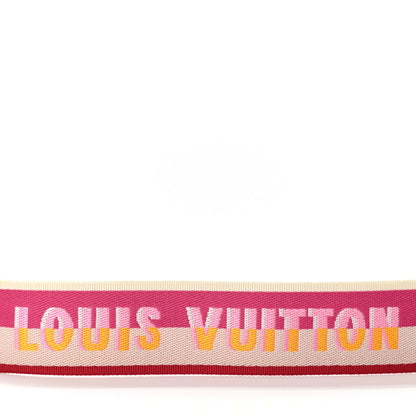 Louis Vuitton Jacquard Speedy Bandouliere 20 Shoulder Strap Fuchsia 3 of 4