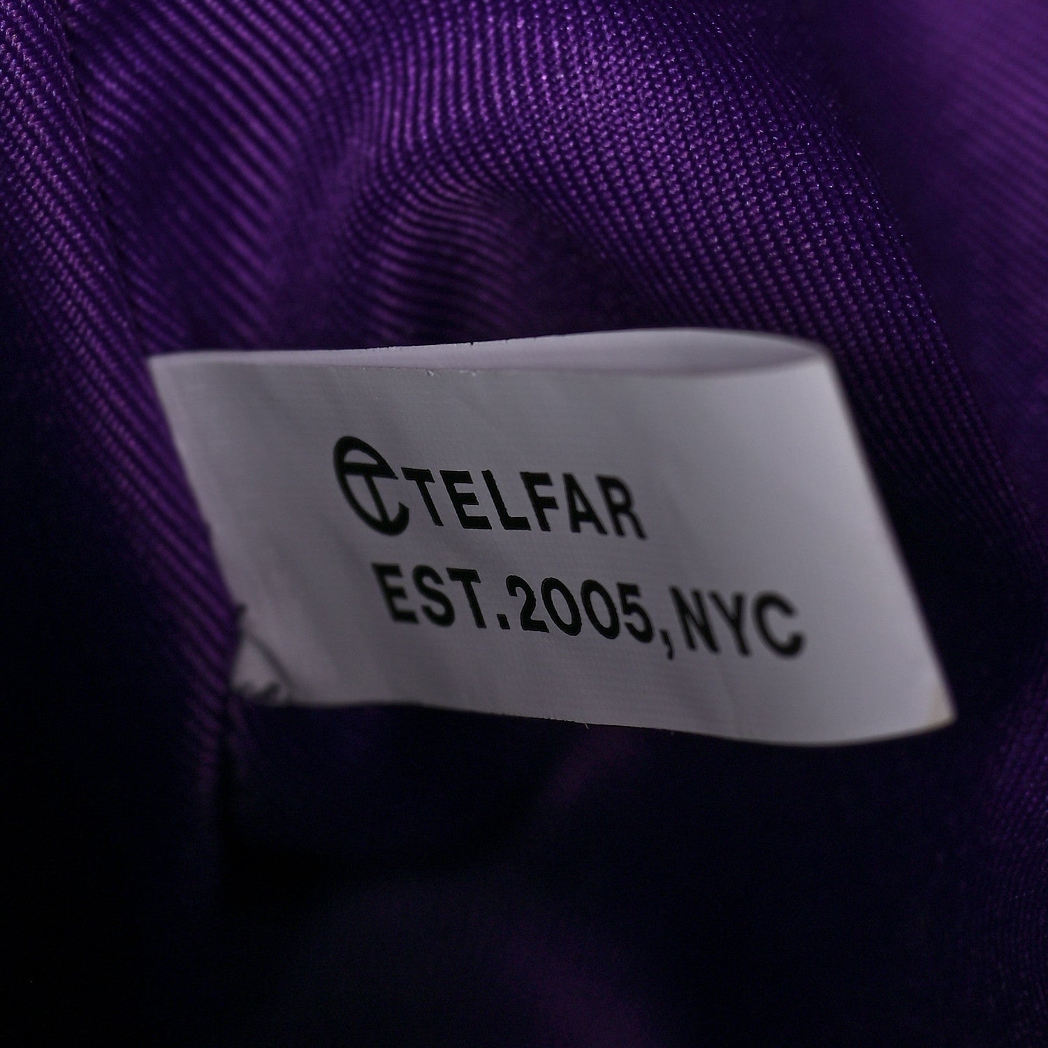 Telfar Vegan Leather Medium Shopping Bag Grape 7 of 12