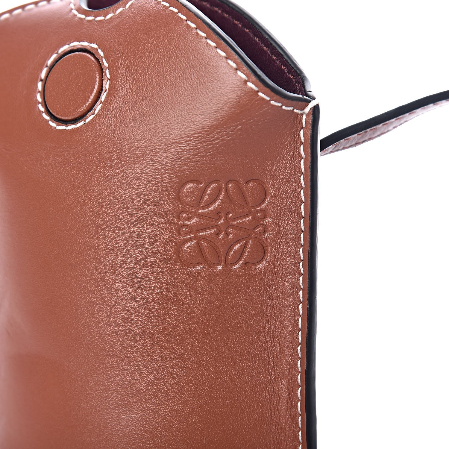 Loewe Smooth Calfskin Gate Pocket Rust 7 of 11