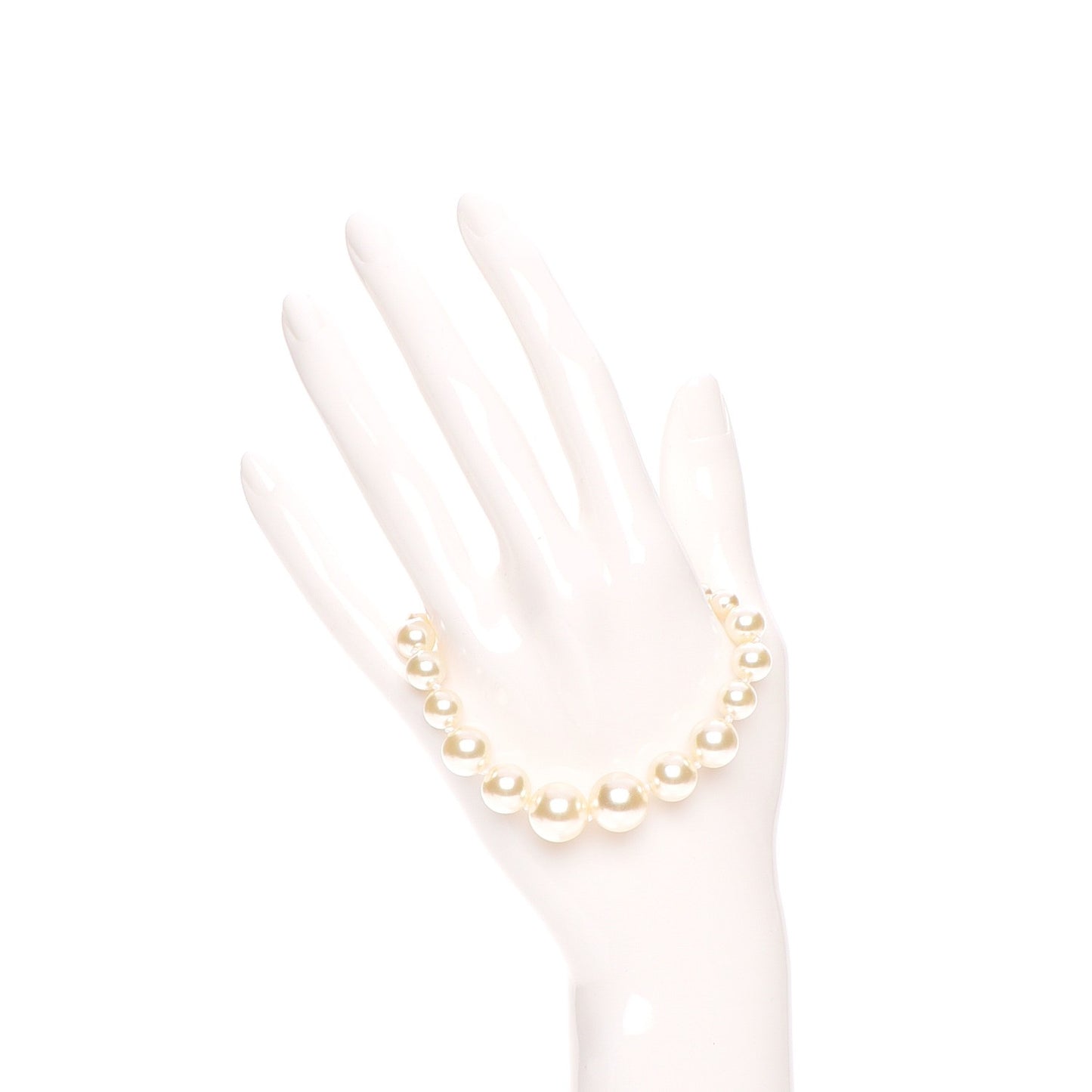Pearl CC Bracelet Gold