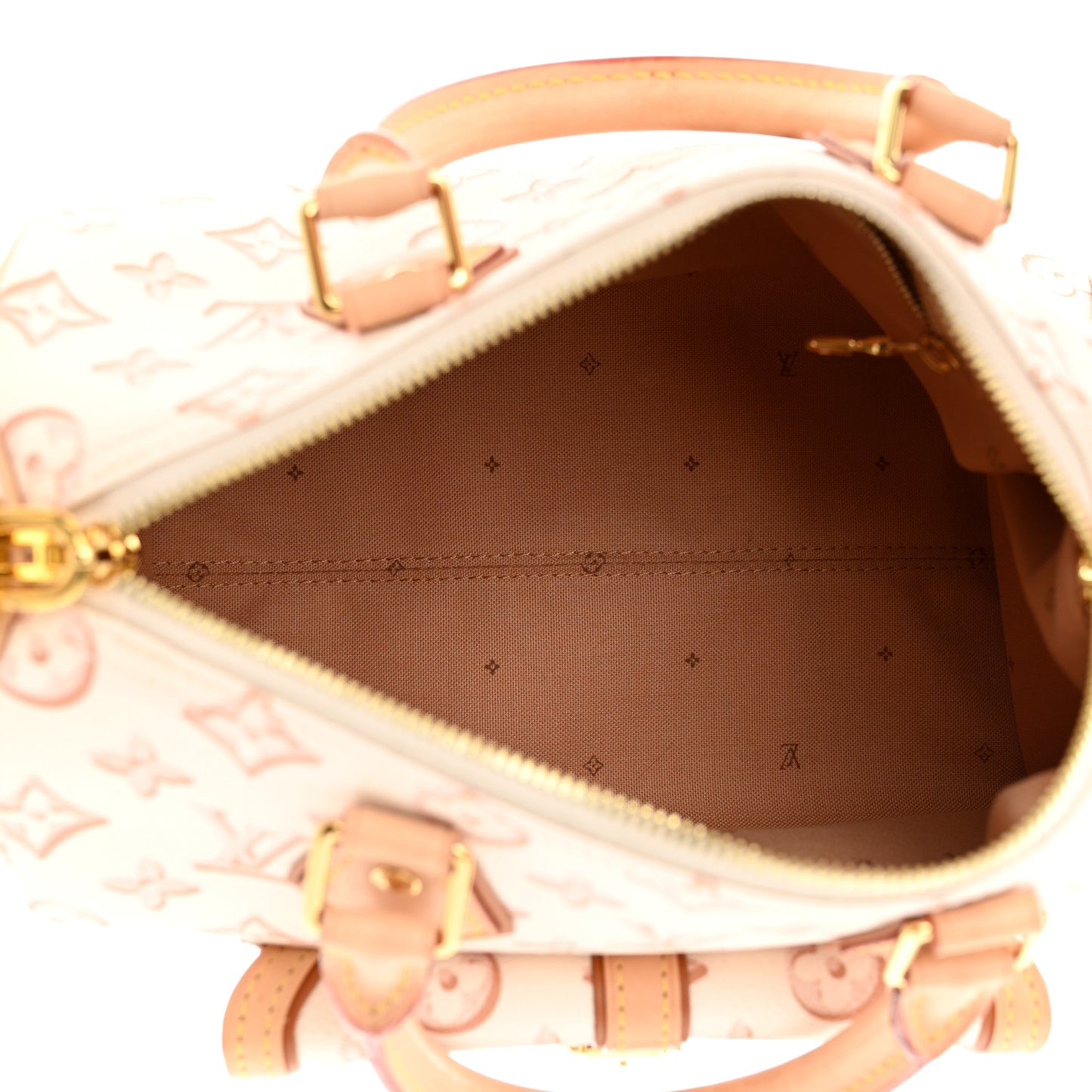 Monogram Fall for You Speedy Bandouliere 25 Beige Clair