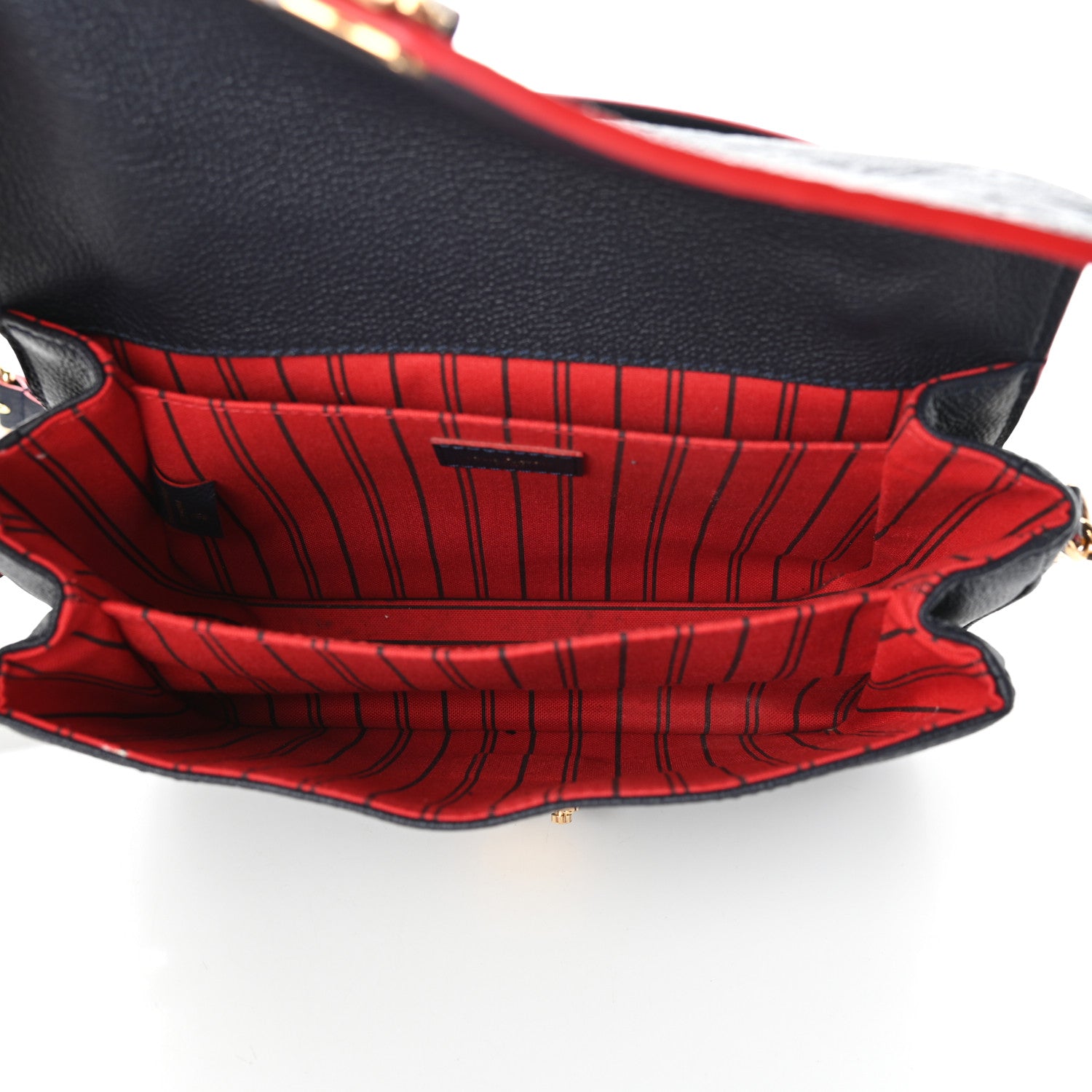 Louis Vuitton Empreinte Pochette Metis Marine Rouge 5 of 9