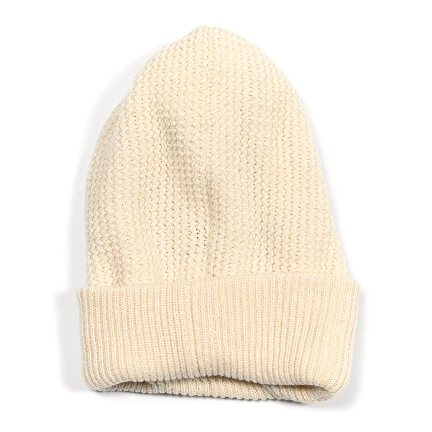 Chanel Cashmere Sequin Logo Beanie Hat Ivory Gold 3 of 4