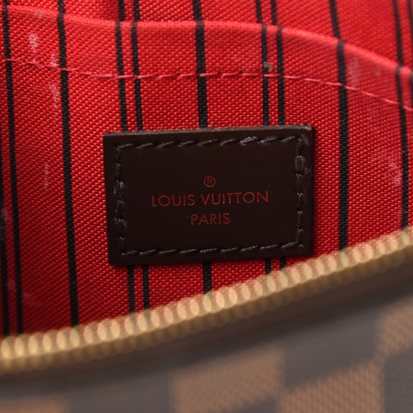 Damier Ebene Neverfull MM GM Pochette