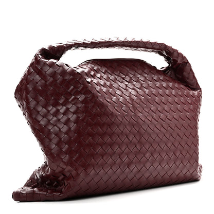 Bottega Veneta Calfskin Intrecciato Large Hop Barolo 3 of 10