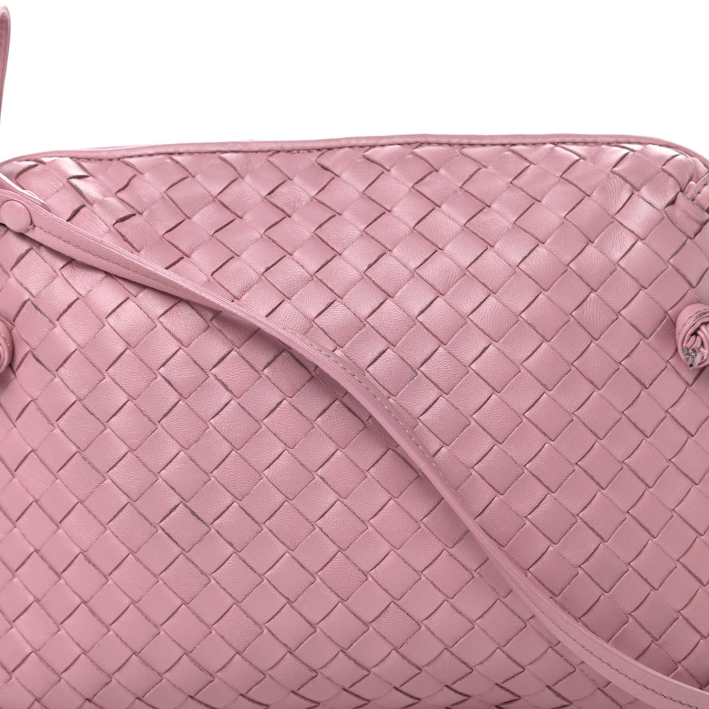 Nappa Intrecciato Pillow Crossbody Messenger Watteau