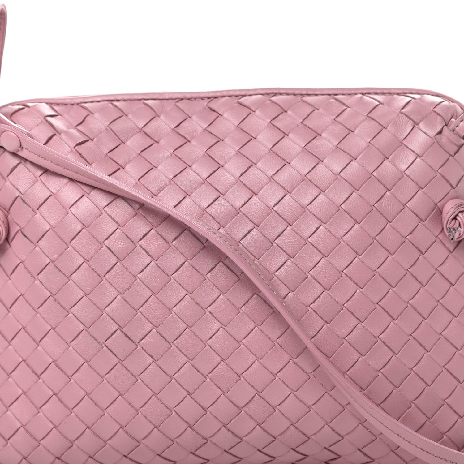 Bottega Veneta Nappa Intrecciato Pillow Crossbody Messenger Watteau 8 of 14