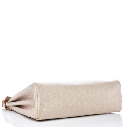 Hermes Toile Vache Calfskin Herbag 36 MM Natural 4 of 22
