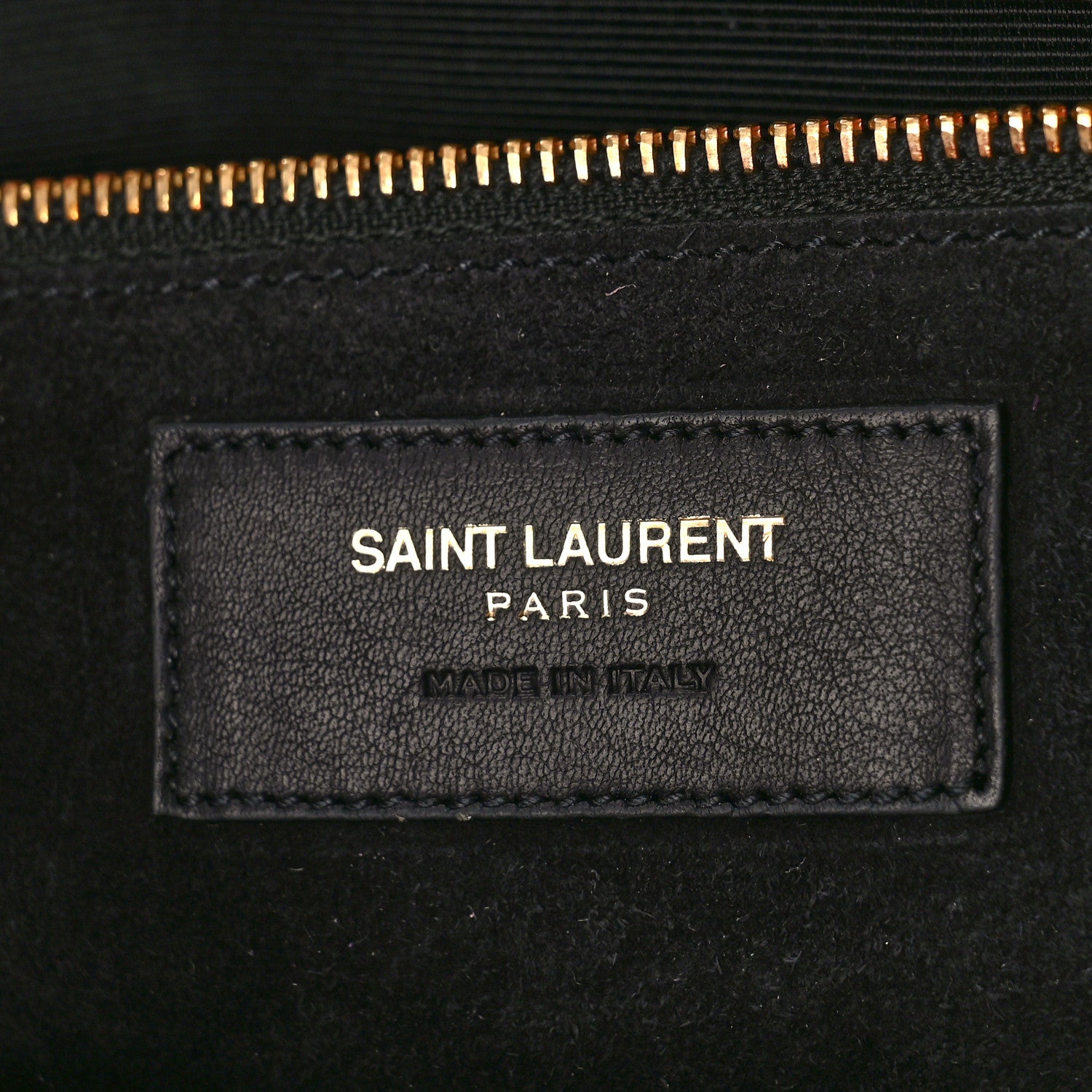 Saint Laurent Calfskin Small Cabas Rive Gauche Blue White Pink 6 of 11