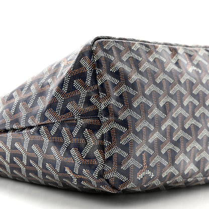Goyard Goyardine Boheme Hobo Navy Blue 10 of 11