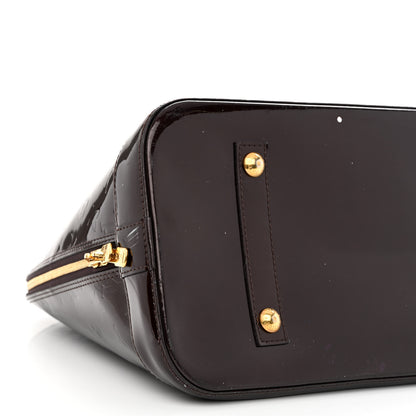 Louis Vuitton Vernis Alma GM Amarante 10 of 11
