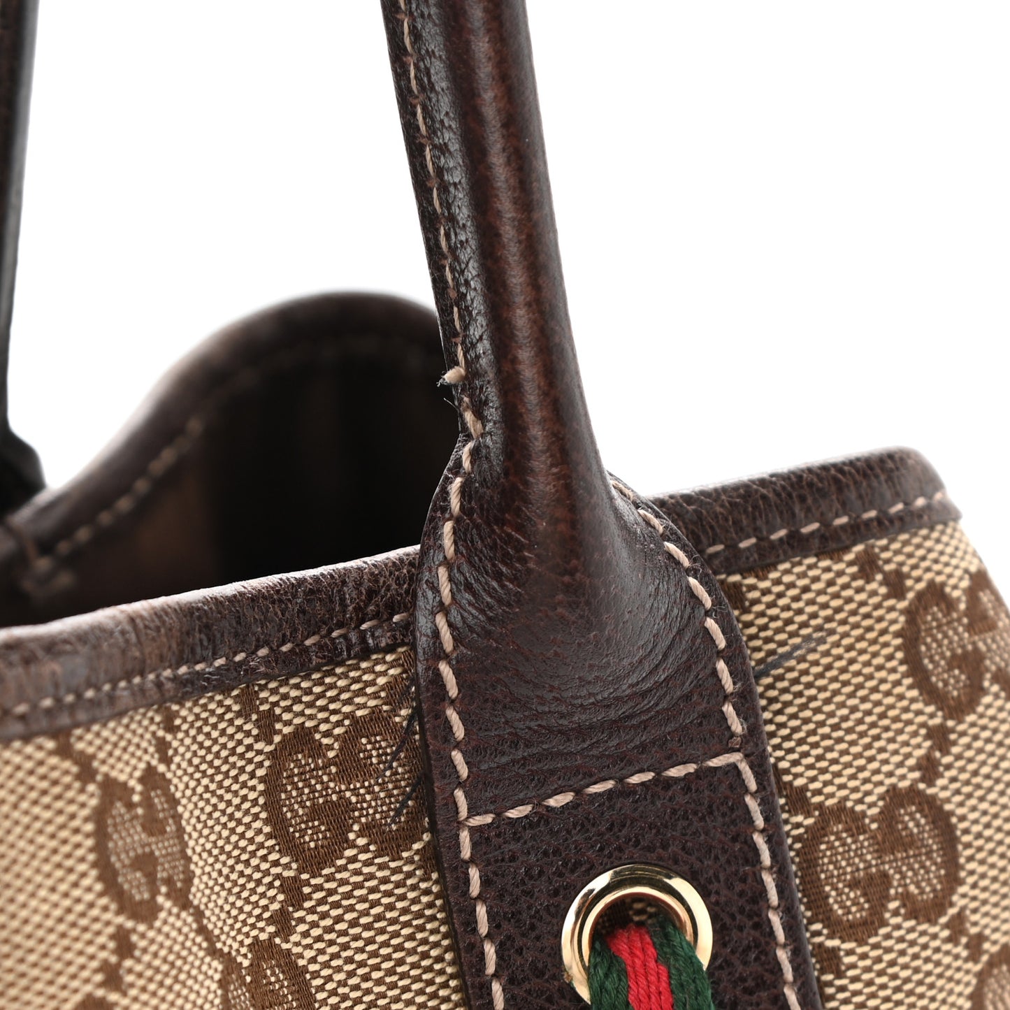 Monogram Medium Princy Tote Dark Brown