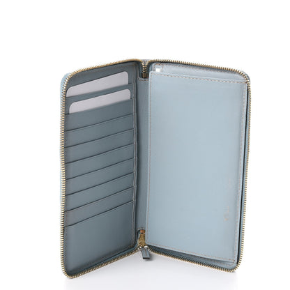 Gucci Guccissima Joy Zip Around Organizer Wallet Light Blue 5 of 13