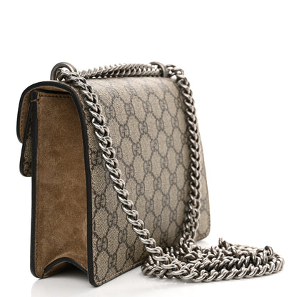 Gucci GG Supreme Monogram Mini Dionysus Shoulder Bag Taupe 3 of 14