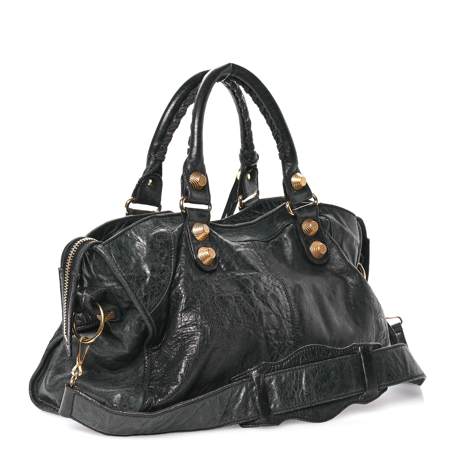 Balenciaga Agneau Giant 21 Gold Hardware Part Time Anthracite 4 of 15