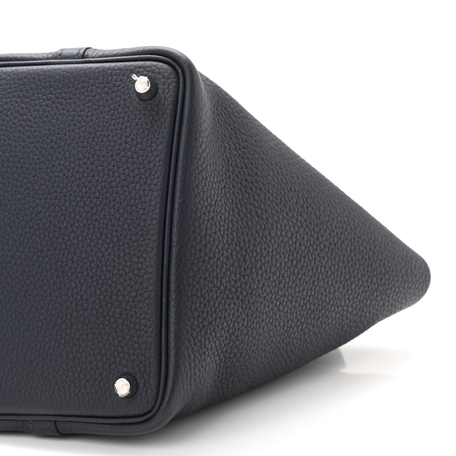 Hermes Taurillon Clemence Picotin Lock 18 PM Bleu Nuit 10 of 11