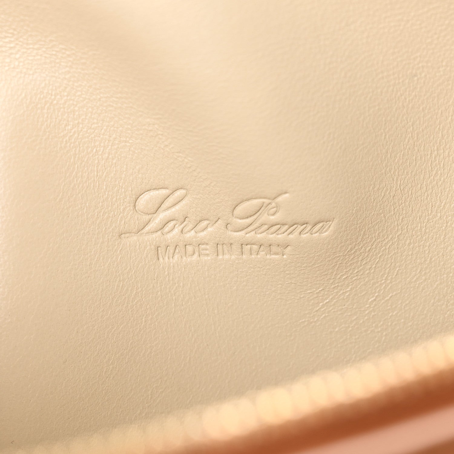 Loro Piana Ostrich L19 Extra Pocket Pouch Cognac 6 of 10