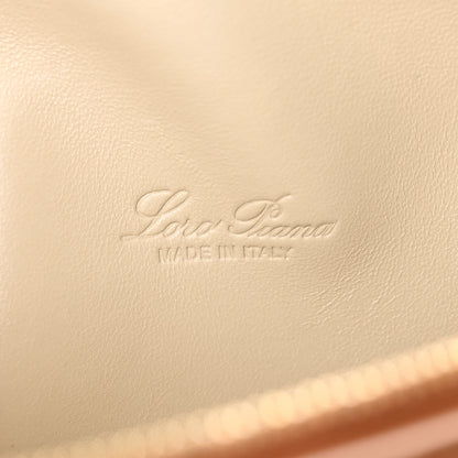 Loro Piana Ostrich L19 Extra Pocket Pouch Cognac 6 of 10