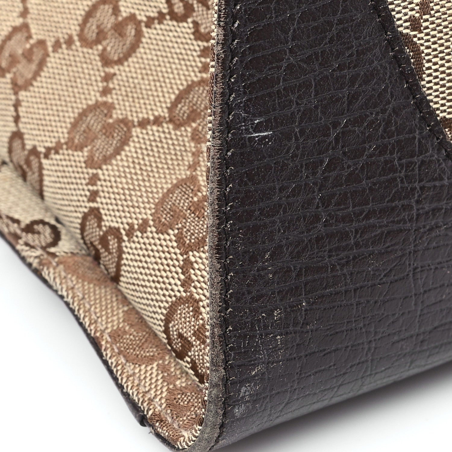 Gucci Monogram Web Junco Shoulder Bag Dark Brown 12 of 12