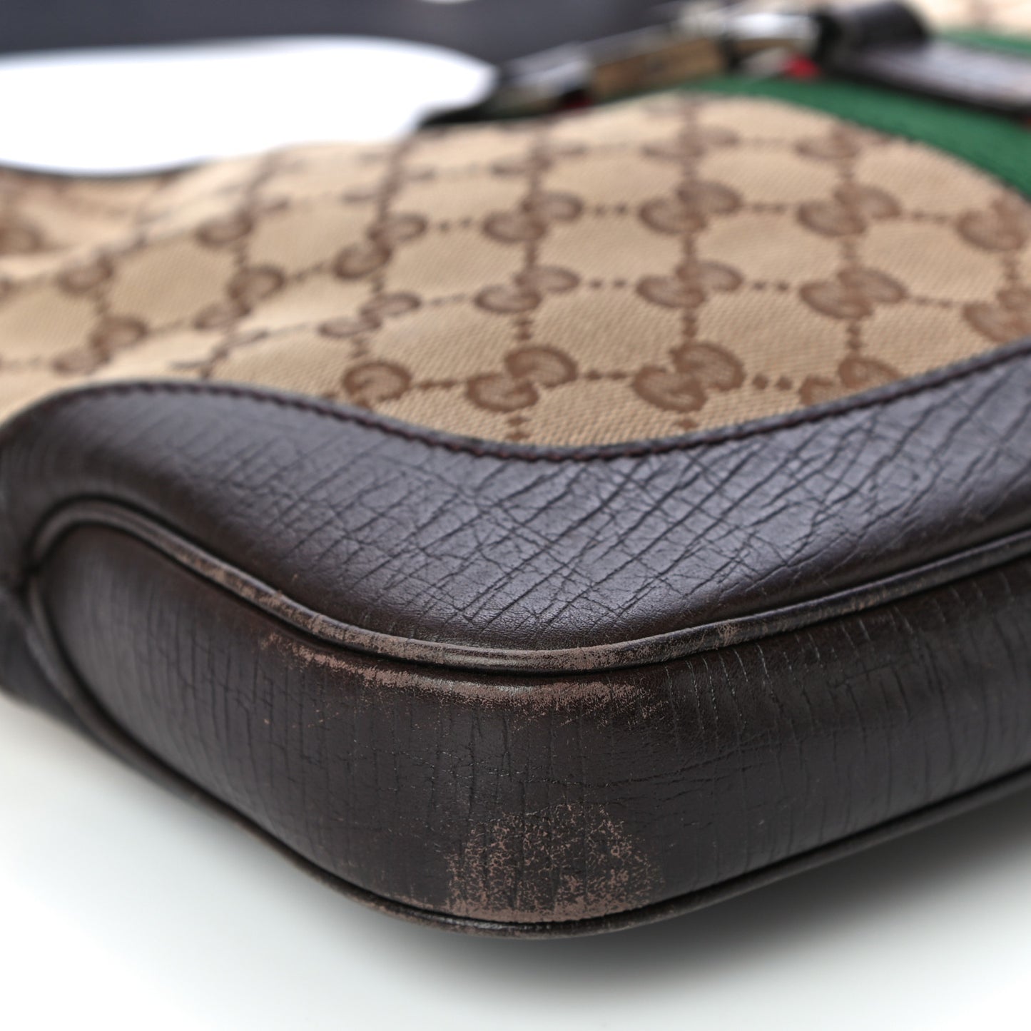 Monogram Web Jackie O Hobo Dark Brown