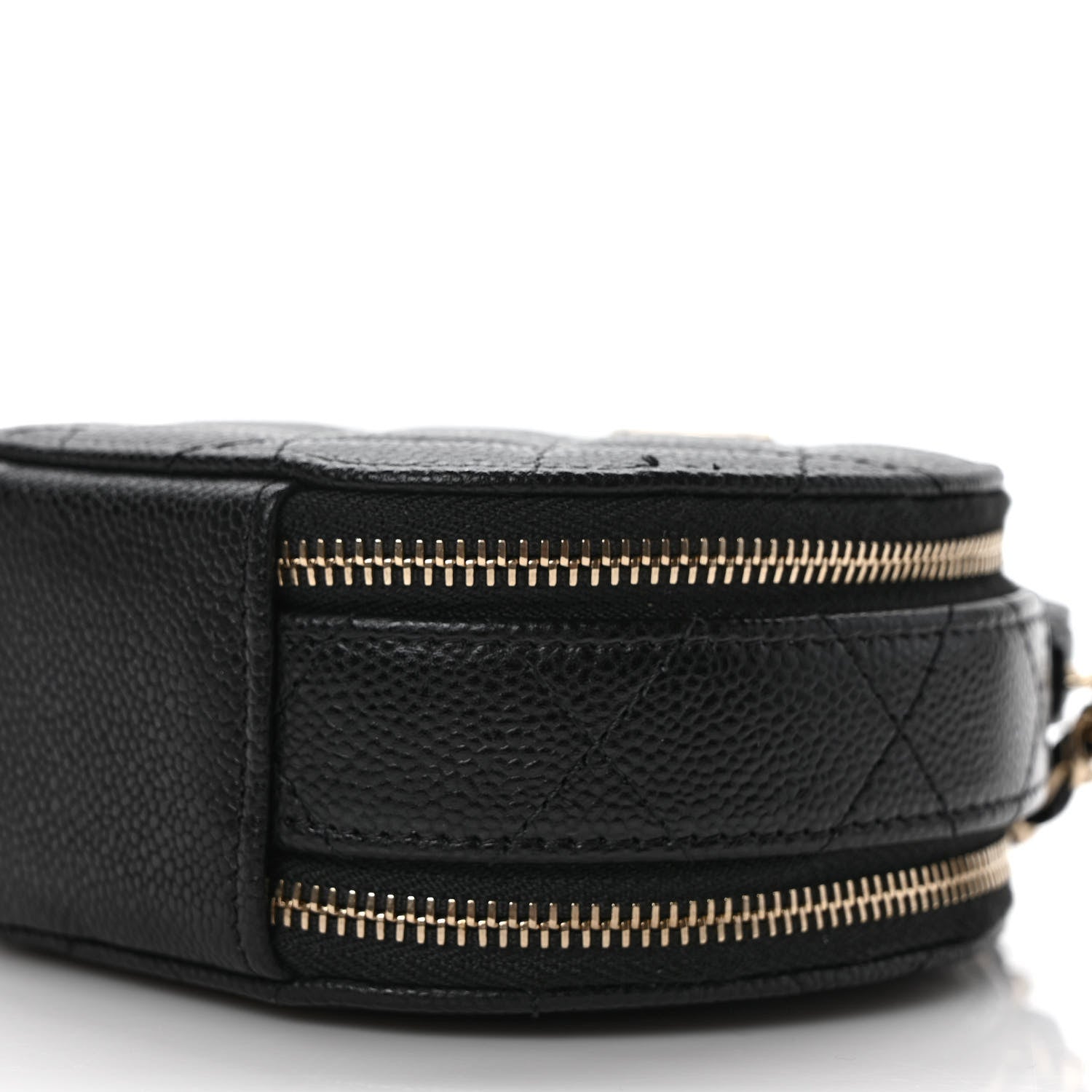 Chanel Caviar Quilted Round Handle With Care Vanity With Chain Black 8 of 8