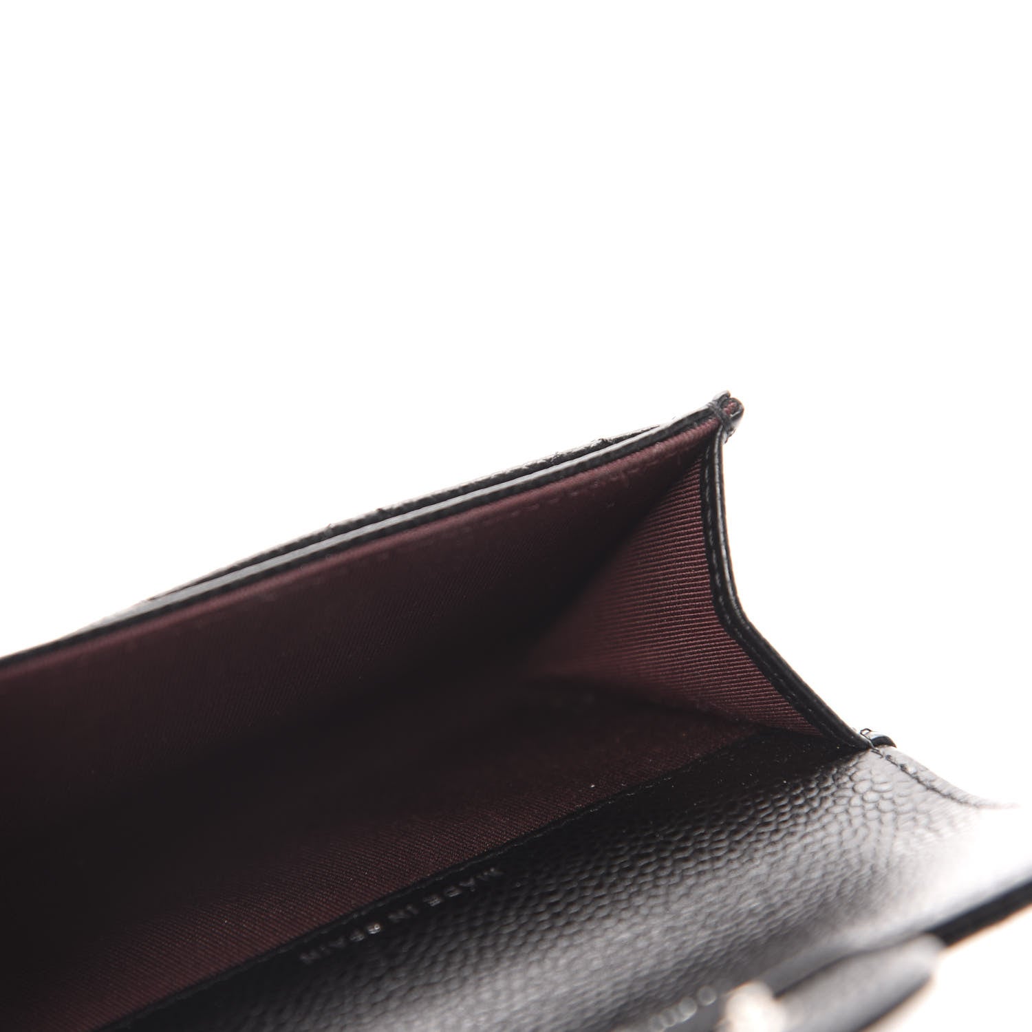 Chanel Caviar Quilted Flap Card Holder Black 5 of 8