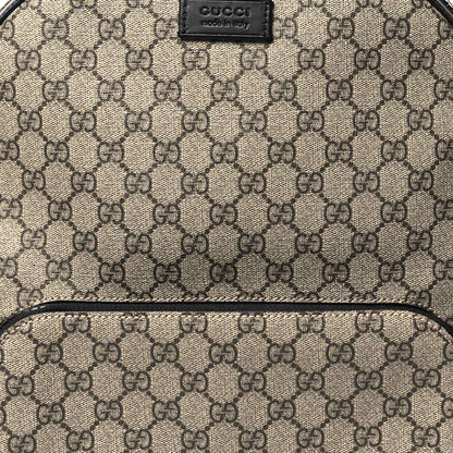 Gucci GG Supreme Monogram Medium Backpack Black 8 of 10