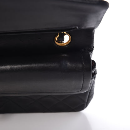 Chanel Lambskin Quilted Small Double Flap Black 14 of 15