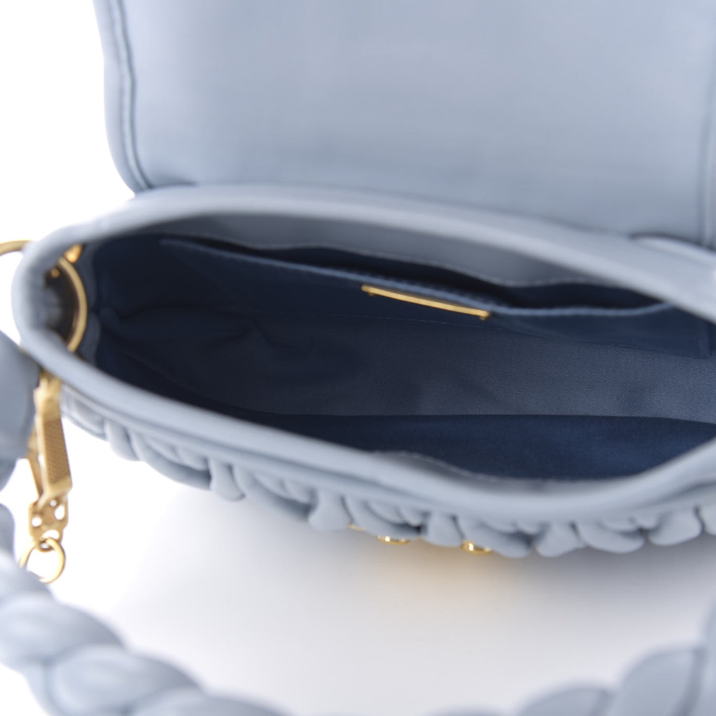 Nappa Matelasse Coffer Navy