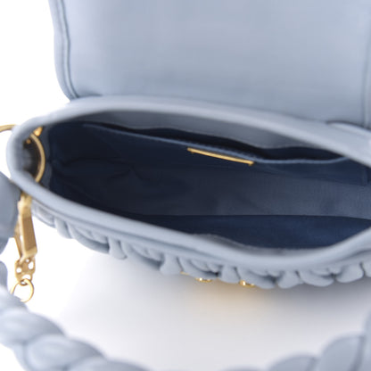 Miu Miu Nappa Matelasse Coffer Navy 5 of 9
