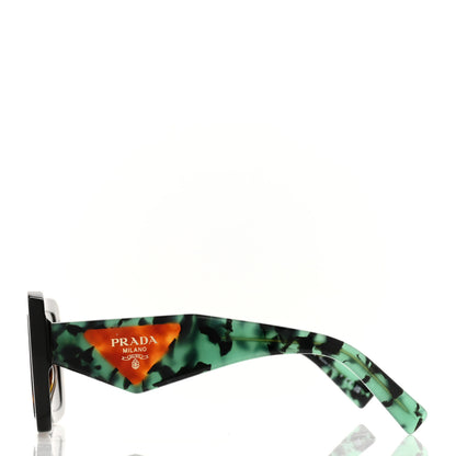 Prada Acetate Symbole Sunglasses SPR 23Y Red Tortoise 3 of 8