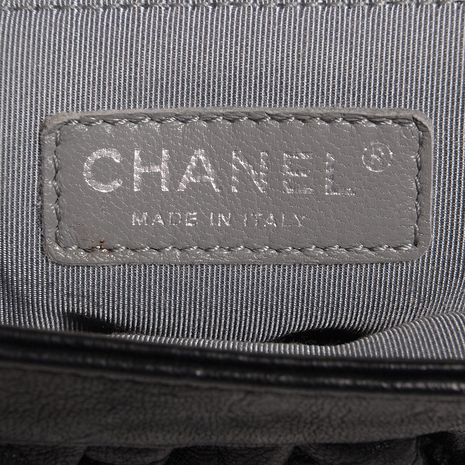 Chanel Crumpled Lambskin Mini Chain Around Messenger Black 6 of 7