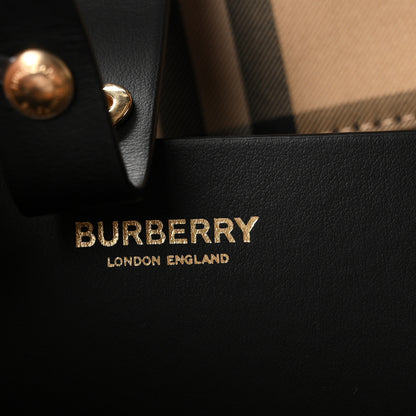 Burberry Vintage Check Calfskin Ashby Bucket Bag Archive Beige 6 of 11
