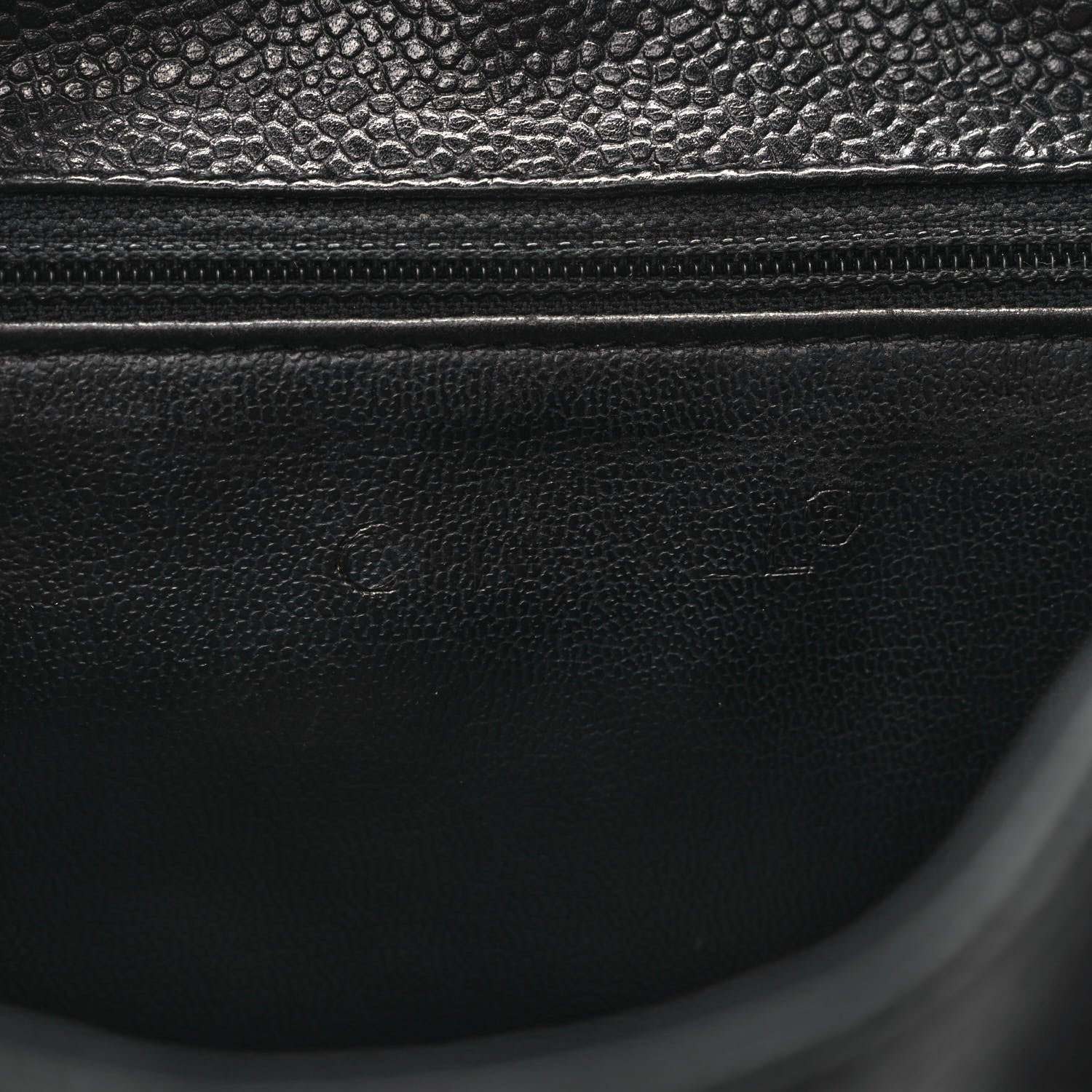 Chanel Caviar CC Backpack Black 5 of 10