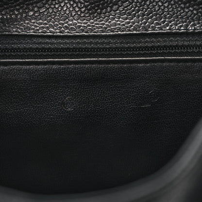 Chanel Caviar CC Backpack Black 5 of 10