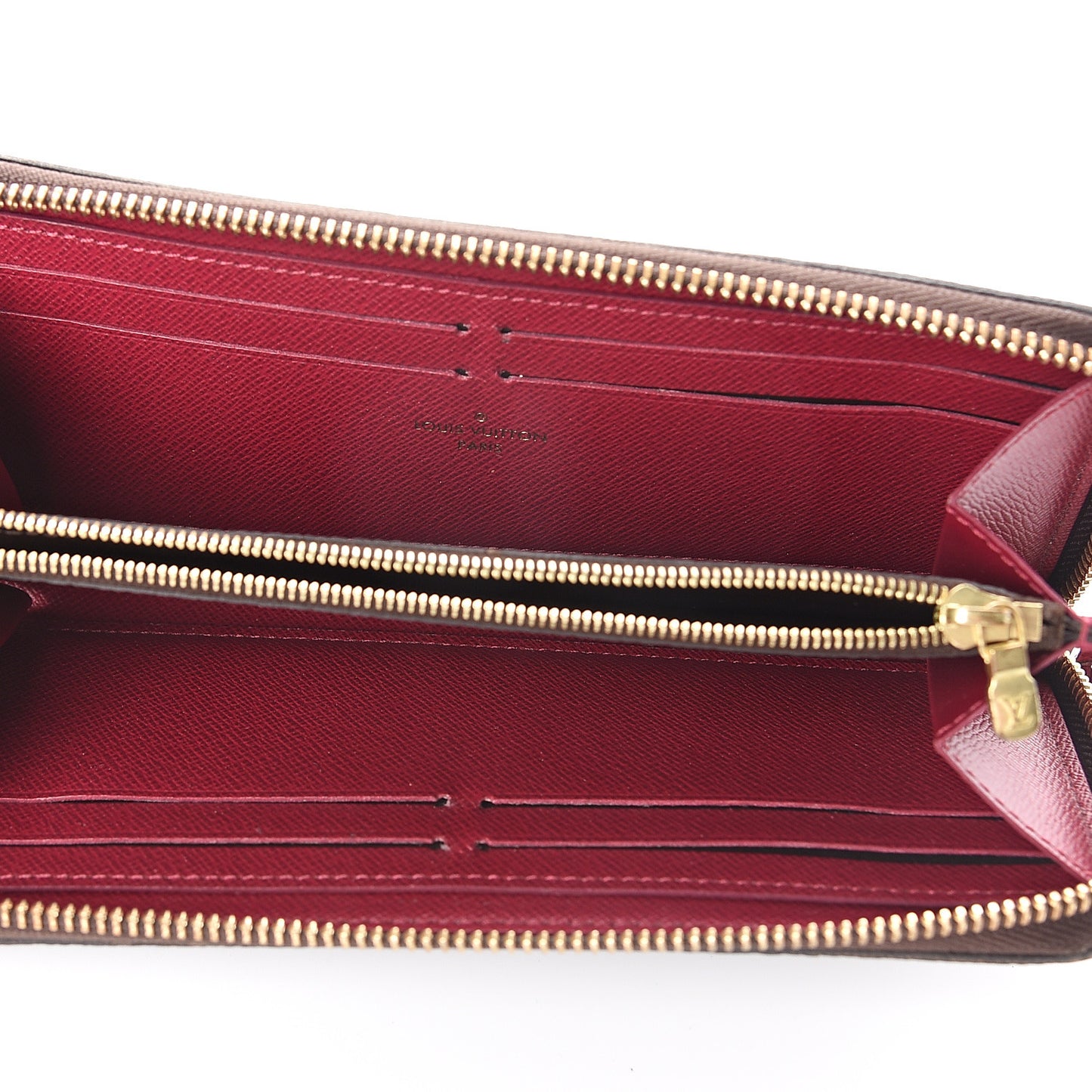 Monogram Clemence Wallet Fuchsia