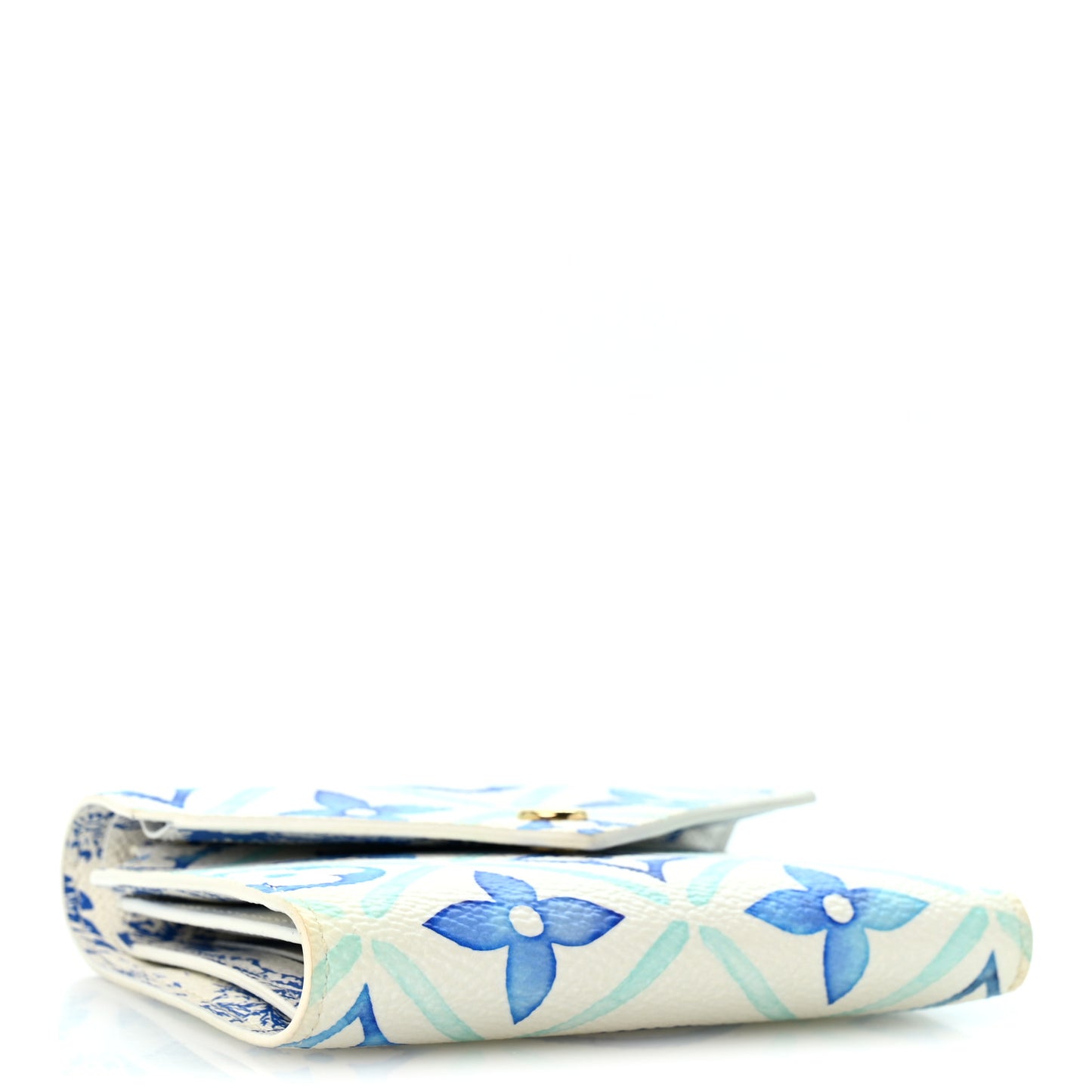 Monogram Giant By The Pool Victorine Wallet Lagoon Blue