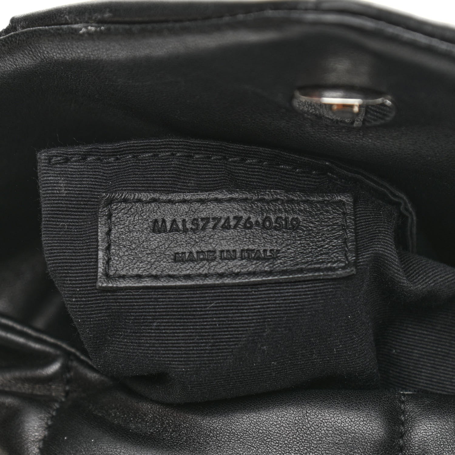 Saint Laurent Lambskin Quilted Small Loulou Puffer Monogram Chain Satchel Black 8 of 11