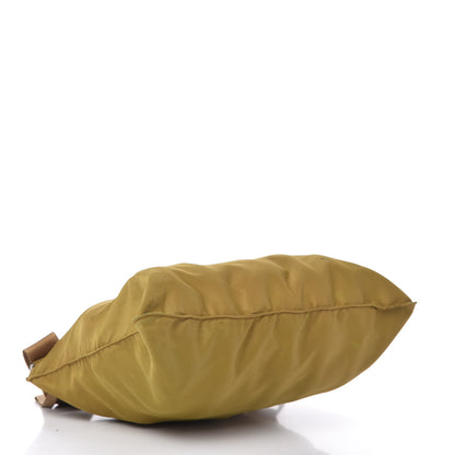 Prada Nylon Vela Flat Messenger Bag Senape 4 of 11