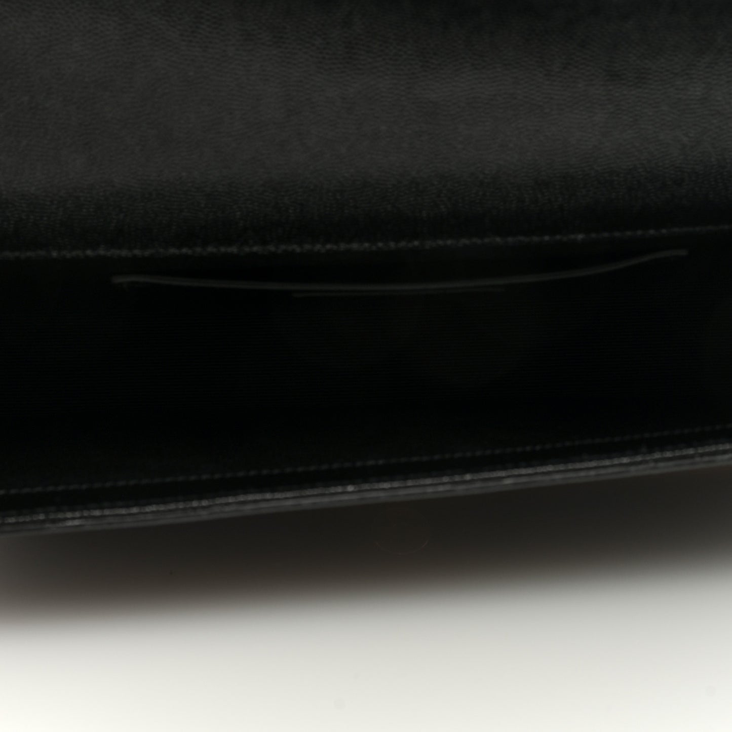 Grain De Poudre Monogram Cassandre Clutch Black