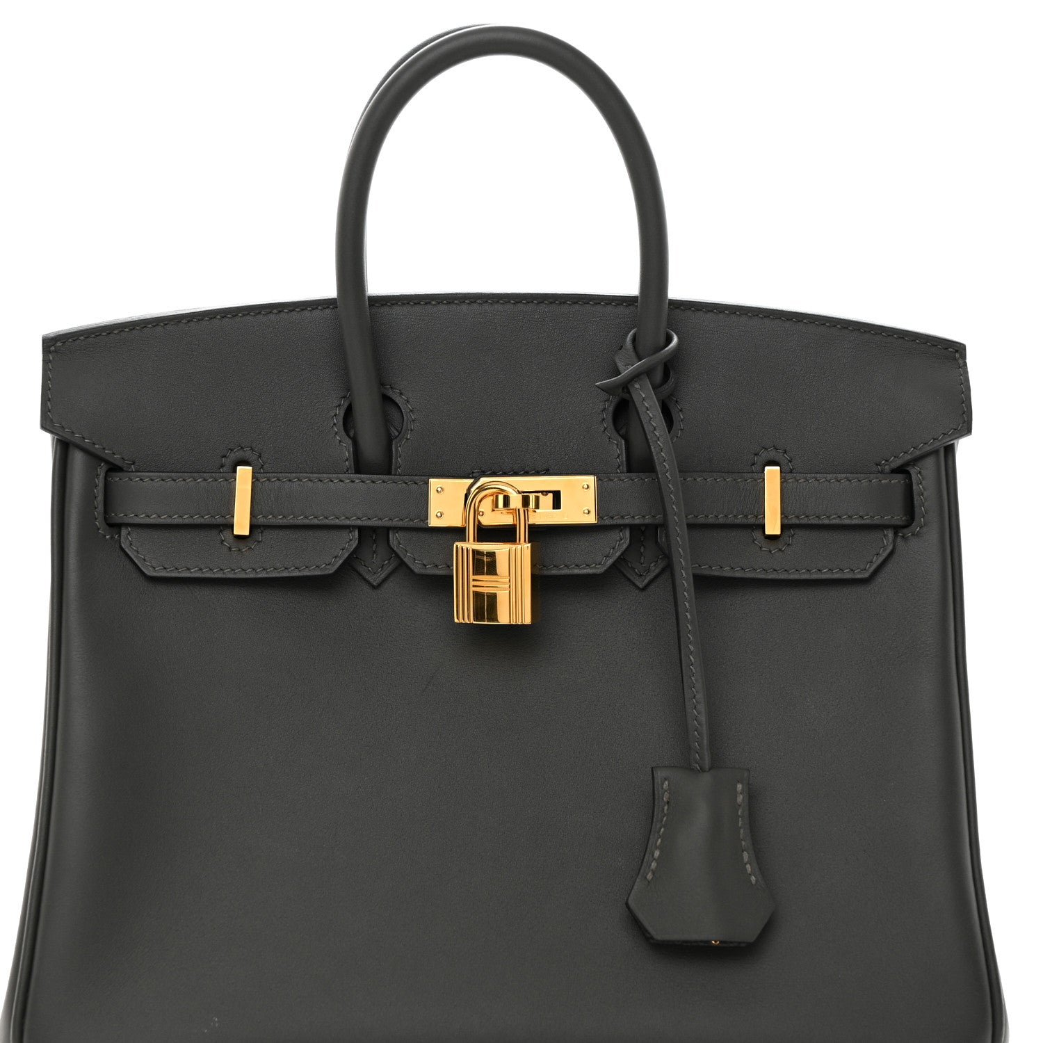 Hermes Veau Jonathan Birkin 25 Graphite 8 of 15