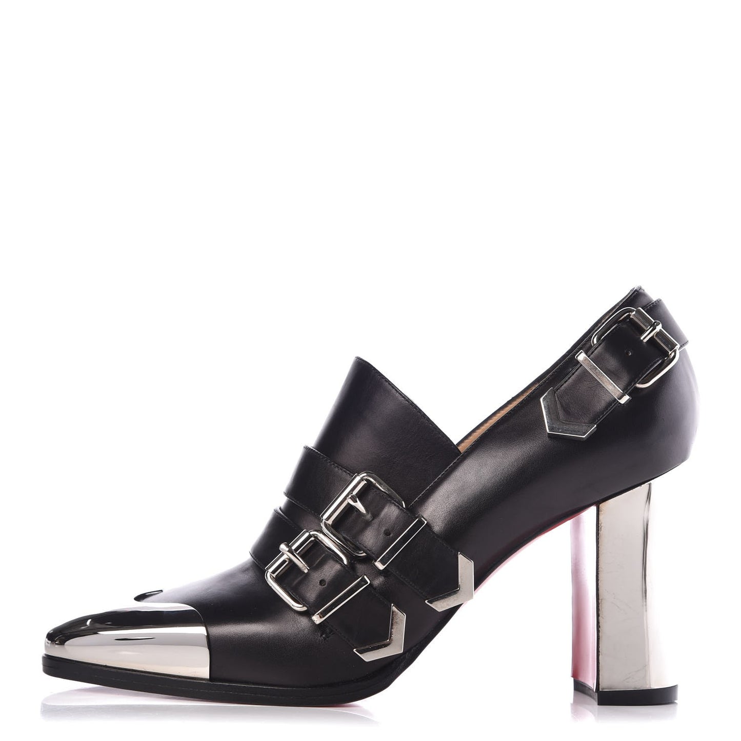 Calfskin Anita Pumps 39.5 Black