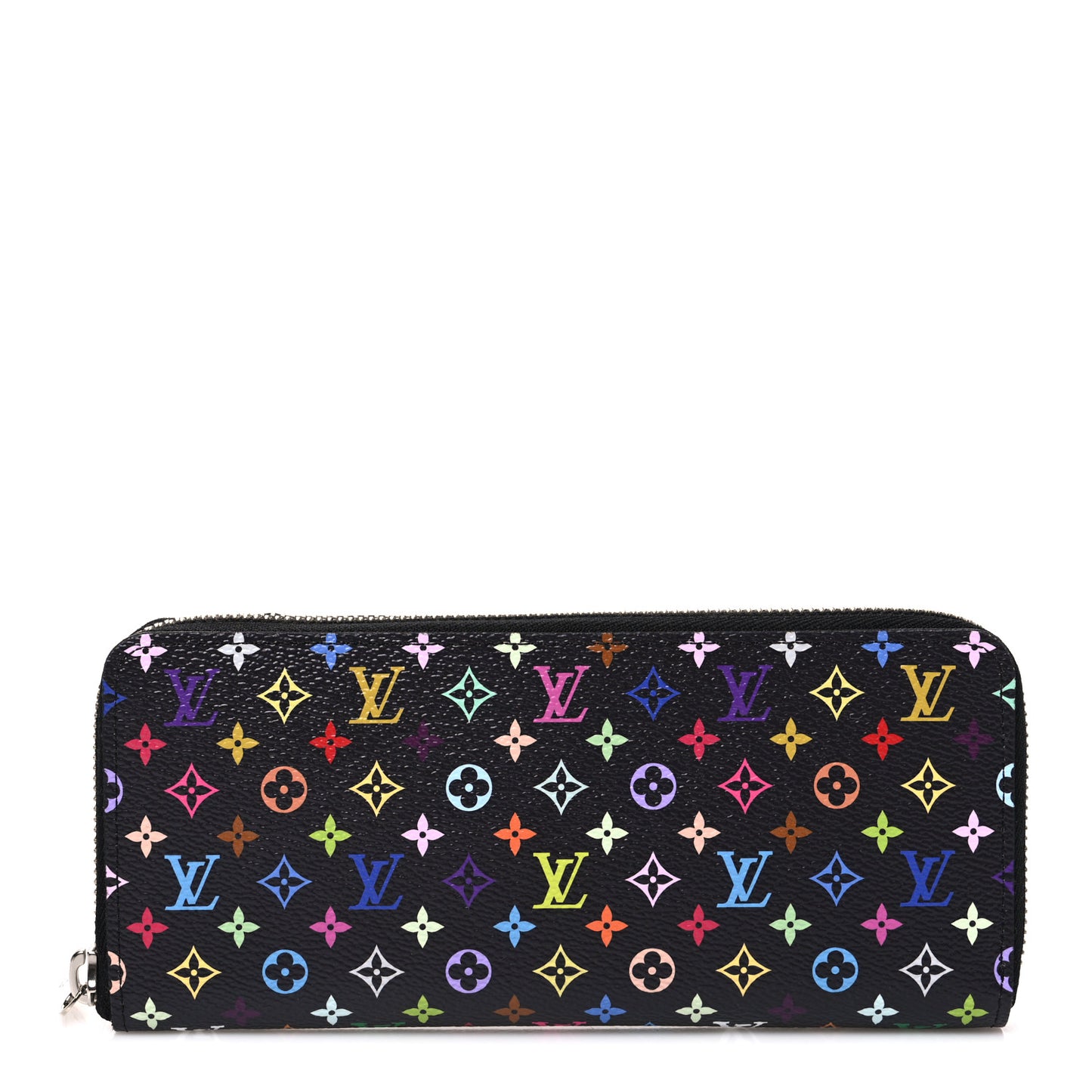 LV X TM Monogram Multicolor Clemence Wallet Black