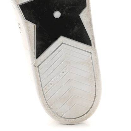 Christian Dior Calfskin Suede Dior Star Low Top Sneakers 38 White Black 7 of 11