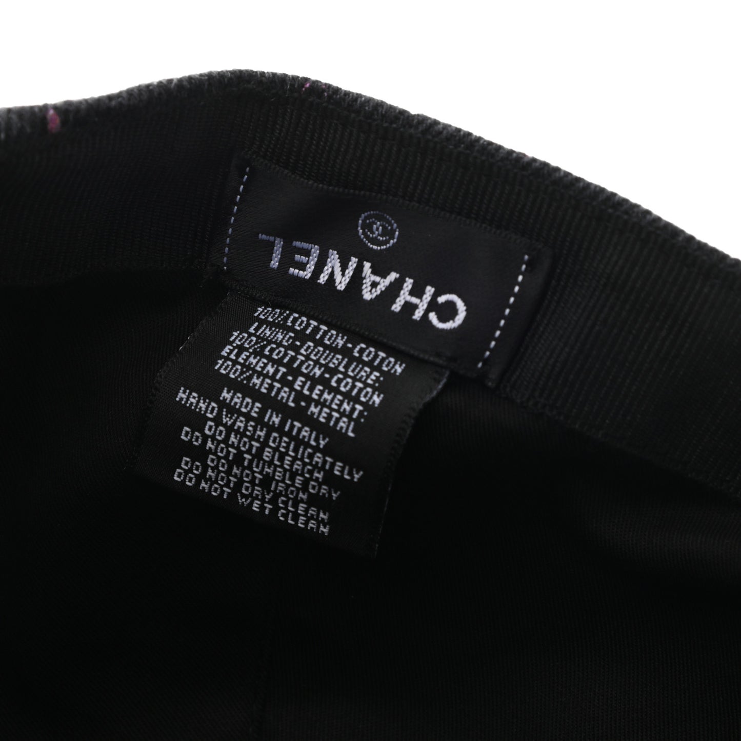 Denim Mood Cap Hat Black