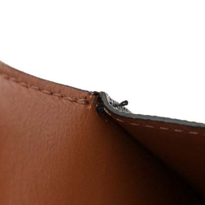 Celine Triomphe Canvas Lambskin Wallet On Strap Tan 15 of 17