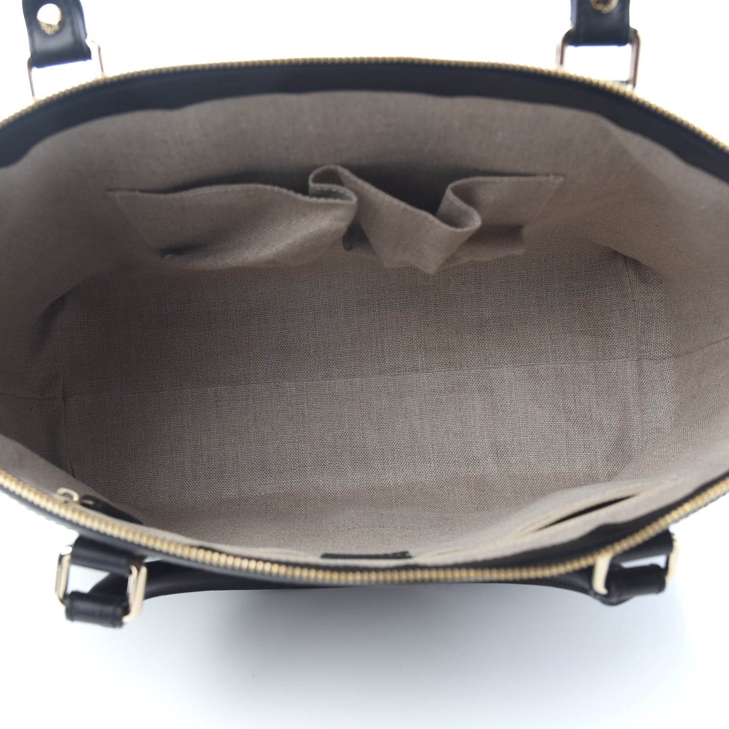 Gucci Soft Microguccissima Medium Zippered Satchel Black 4 of 8